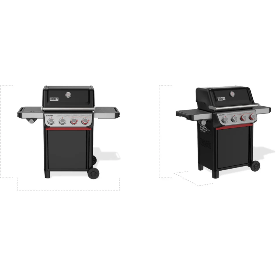Weber Gasgrill Spirit E-435 (schwarz/silber, Modell 2026) 4